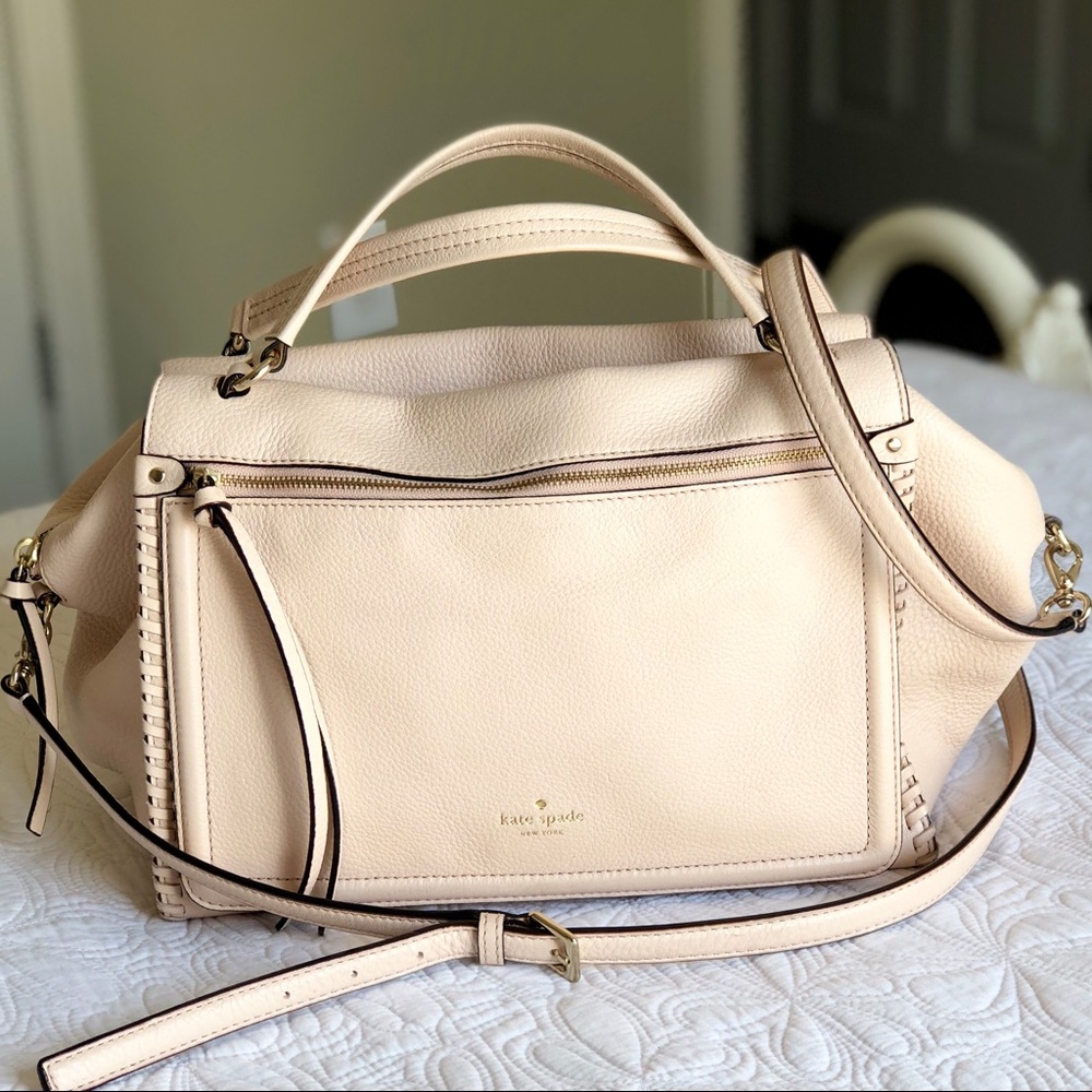 Kate Spade light pink/nude handbag/purse